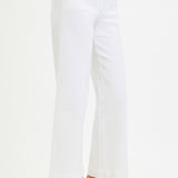 Tummy Control High Rise Crop Wide Pants
