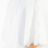 THML Eyelet Embroidered Sleeve Top