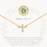 Spartina Have Faith Necklace - Gold