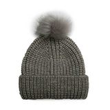 Taylor Metallic Shimmer Pom Pom Hat