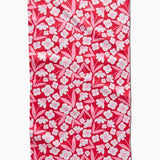 Geometry Pink Blooms Towel