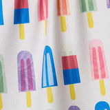Geometry Poppy Popsicles Tea Towel
