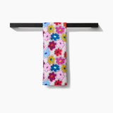 Geometry Flower Fling Tea Towel