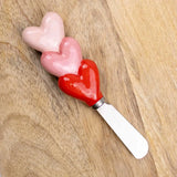 Heart Spreader Cherry/Pink/Light Pink 6"