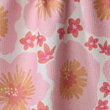 Geometry Hibiscus Sunset Tea Towel
