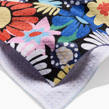 Geometry Wildflowers Bouquet Tea Towel