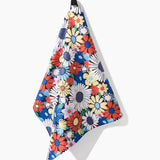 Geometry Wildflowers Bouquet Tea Towel