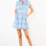 THML Geo Print Short Dress