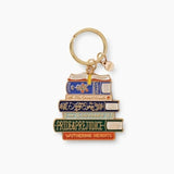 Book Club Enamel Keychain
