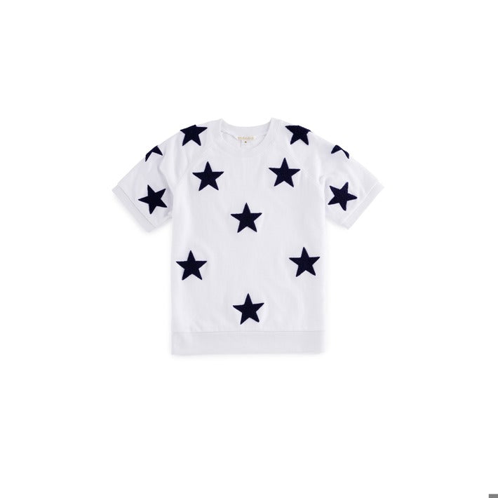 Stars S/S Sweatshirt White