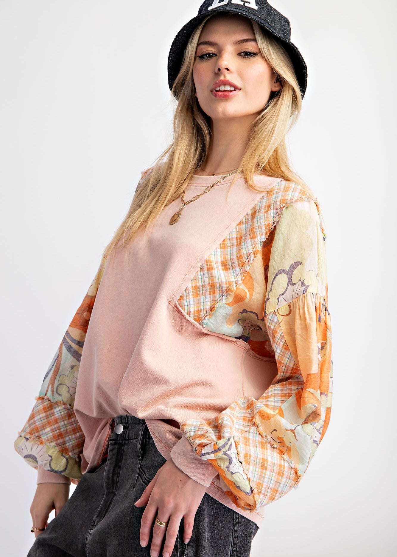 Britt Patchwork Top