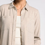 Cozy Tan Stripe Top