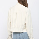 Stand Collar Utility Jacket