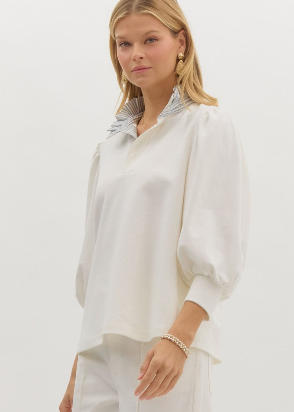 Maria 3/4 Sleeve Top