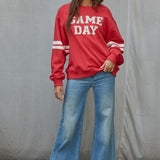 Game Day Pullover -  Vintage Red
