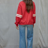 Game Day Pullover -  Vintage Red