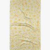 Geometry Sunshine Meadow Tea Towel