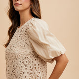 Crochet Bodice Top
