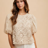 Crochet Bodice Top