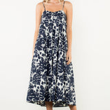 THML Easy Breeze Leaf Print Sundress