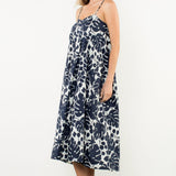 THML Easy Breeze Leaf Print Sundress