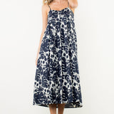 THML Easy Breeze Leaf Print Sundress