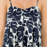 THML Easy Breeze Leaf Print Sundress