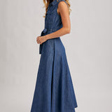 Denim Maxi Dress