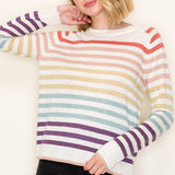 Multi-Color Stripe Sweater