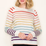 Multi-Color Stripe Sweater