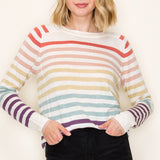 Multi-Color Stripe Sweater