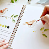 Animal Watercolor Workbook