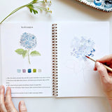 Flowers Watercolor Workbook Flowers