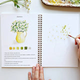 Flowers Watercolor Workbook Flowers