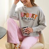 Spooky Season Sweatshirt Grey