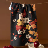 Geometry Autumn Whispers Tea Towel