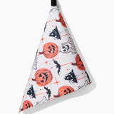 Geometry Halloween Is Here Bar Towel