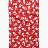 Geometry Smiley Frosty Tea Towel