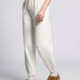 Serenity Fleece Jogger - Heather Oatmeal