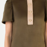 THML Olive Short Dress
