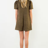 THML Olive Short Dress