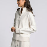 Serenity Fleece 1/4 Zip Pullover - Oatmeal