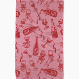 Geometry Wining and Dining Tea Towel