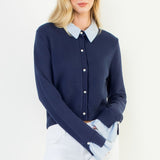 THML Navy Cardigan