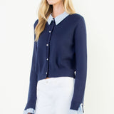 THML Navy Cardigan