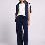Kia Knit Pants - Deep Blue