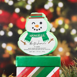Spongelle Winter Jasmine Snowman Holiday Buffer