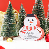 Spongelle Arctic Lily Snowman Holiday Buffer