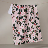 Geometry Blushberry Tea Towel