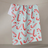 Geometry Peppermint Twist Tea Towel